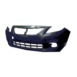 NISSAN(DATSUN) VERSA SEDAN FRONT BUMPER COVER PRIMED OEM#FBM223BA0J 2012-2014 PL#NI1000284