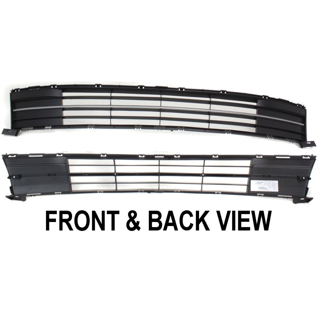 MAZDA MAZDA6 FRONT BUMPER GRILLE LOWER (SILVER CENTER MLDG) OEM#GS3M501T0C 2009-2013 PL#MA1036111