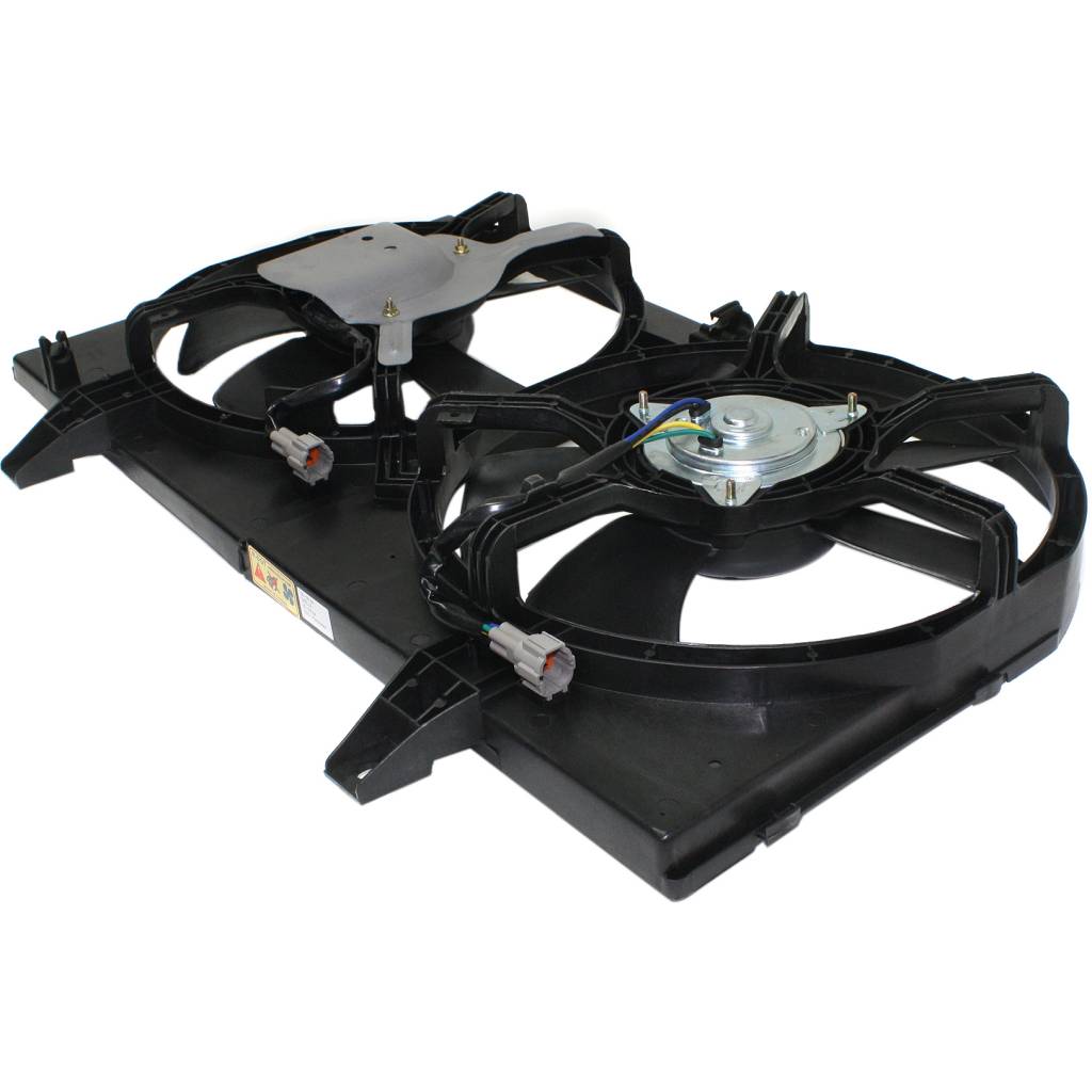 NISSAN MAXIMA RADIATOR & A/C FAN ASSY (DUAL FAN) OEM#B14815U002 2000-2001 PL#NI3115113