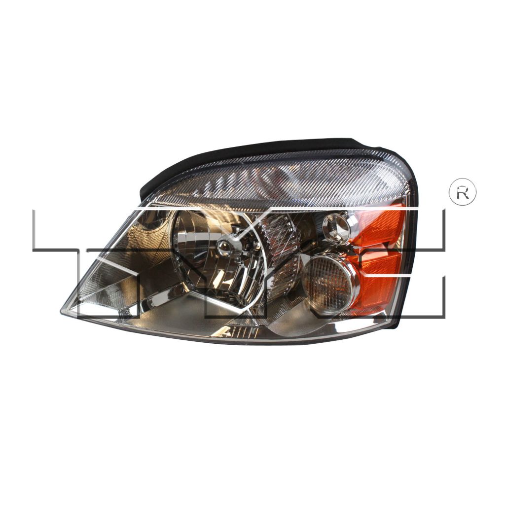 FORD TRUCKS & VANS FREESTAR HEAD LAMP ASSY LEFT (Driver Side) (INCLD.HARNESS) OEM#7F2Z13008B 2004-2007 PL#FO2502203