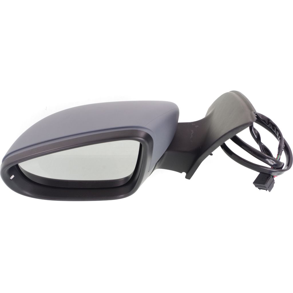 VOLKSWAGEN GOLF (2/4 DR) (LH Exhaust) DOOR MIRROR LEFT (Driver Side) PWR/HTD/SIGNAL/PUDDLE LAMP (WO/MEMORY)(W/CVR) OEM#5K0857507R9B9-PFM 2010-2014 PL#VW1320134