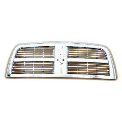 DODGE TRUCKS & VANS DODGE/PU (R2500/3500) GRILLE CHROME W/CHROME INNER OEM#68001468AB 2010-2012 PL#CH1200335