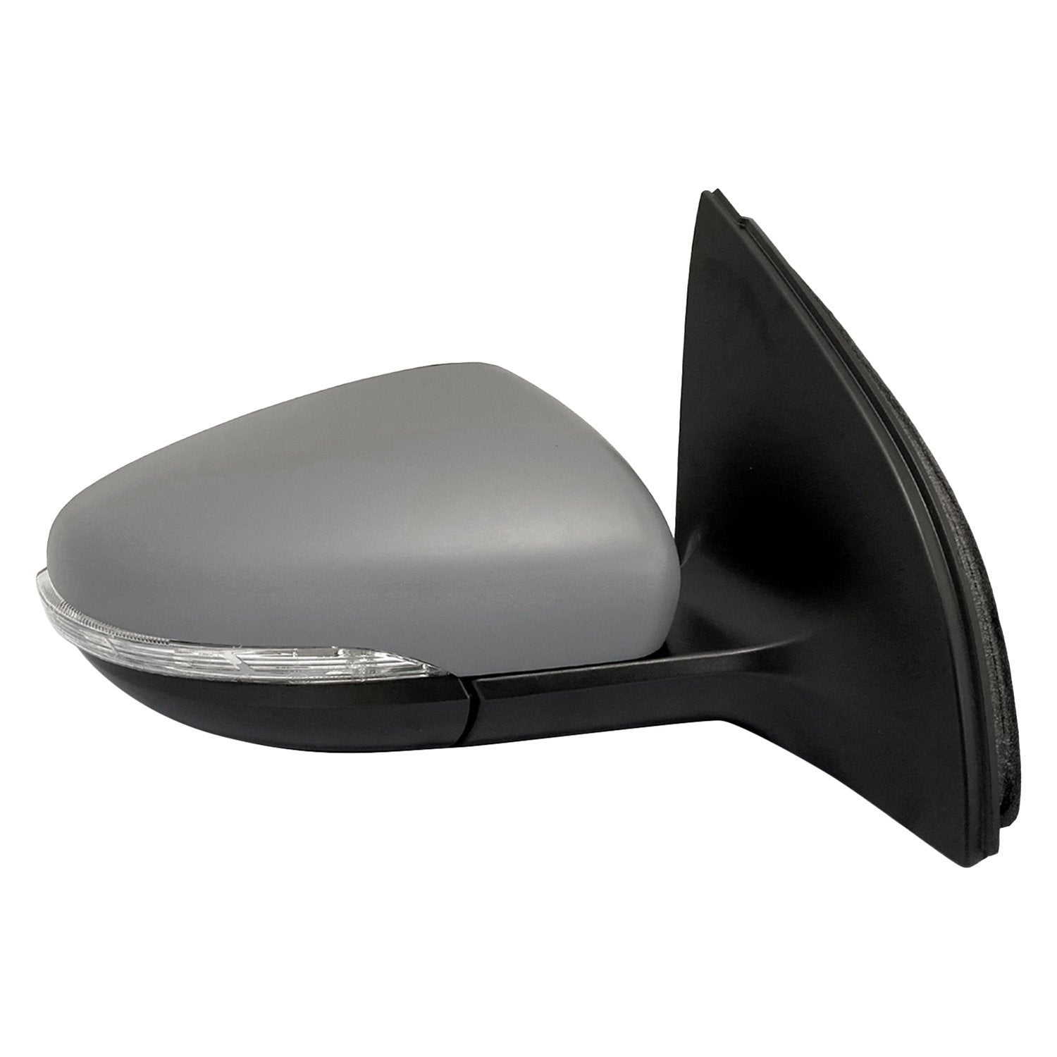 VOLKSWAGEN GOLF (2/4 DR) (LH Exhaust) DOOR MIRROR RIGHT (Passenger Side) PWR/HTD/SIGNAL/PUDDLE LAMP (WO/MEMORY)(W/CVR) OEM#5K0857508S9B9-PFM 2010-2014 PL#VW1321134
