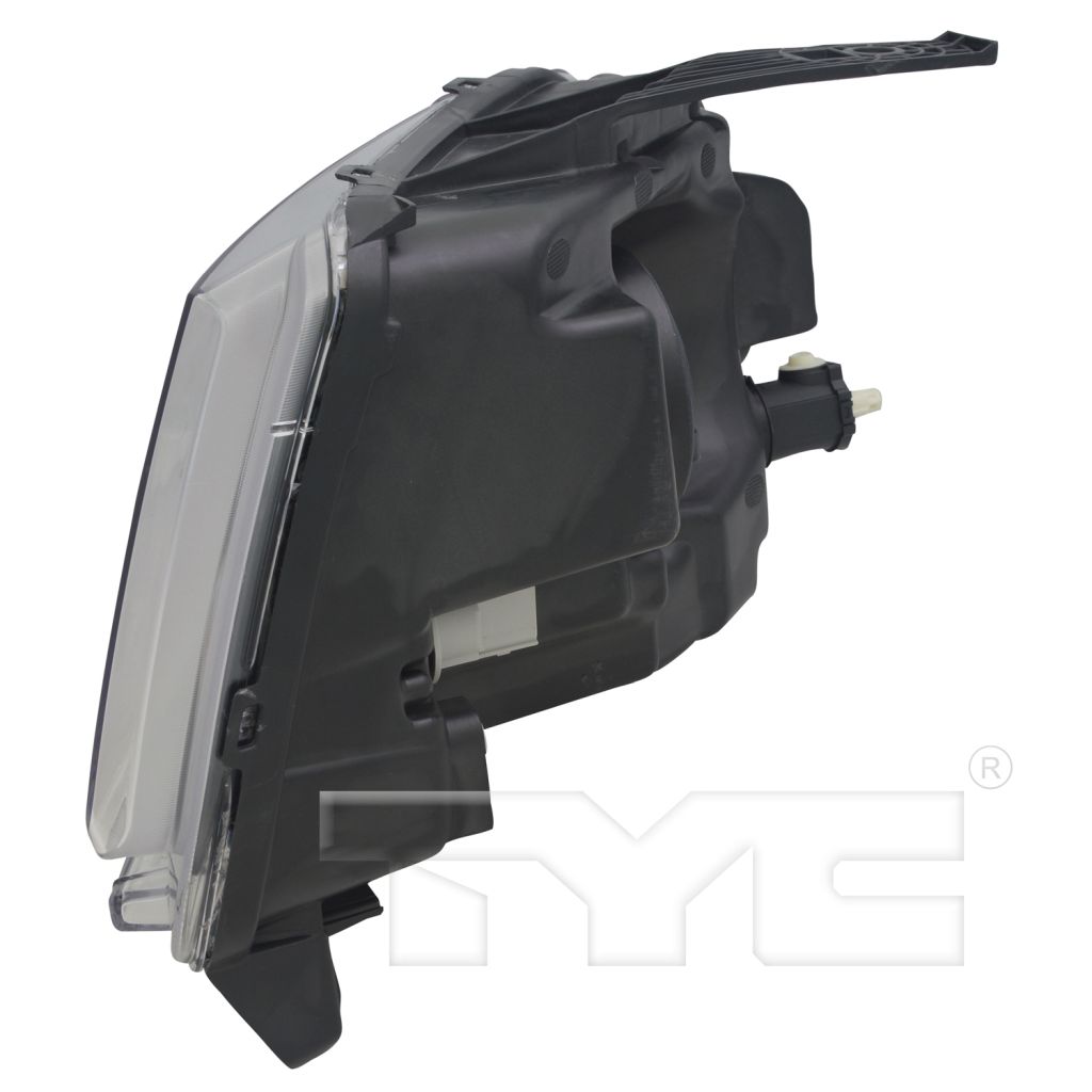 JEEP COMPASS HEAD LAMP ASSEMBLY RIGHT (Passenger Side) (WO/PROJECTOR)(BLK BEZEL) **CAPA** OEM#68171214AB 2013-2017 PL#CH2503246C