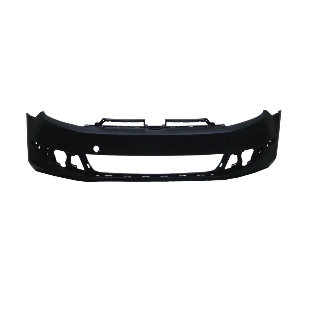 VOLKSWAGEN GOLF (2/4 DR) (LH Exhaust) FRONT BUMPER COVER PRIMED (WO/WASHER) OEM#5K0807217CGGRU 2010-2014 PL#VW1000187