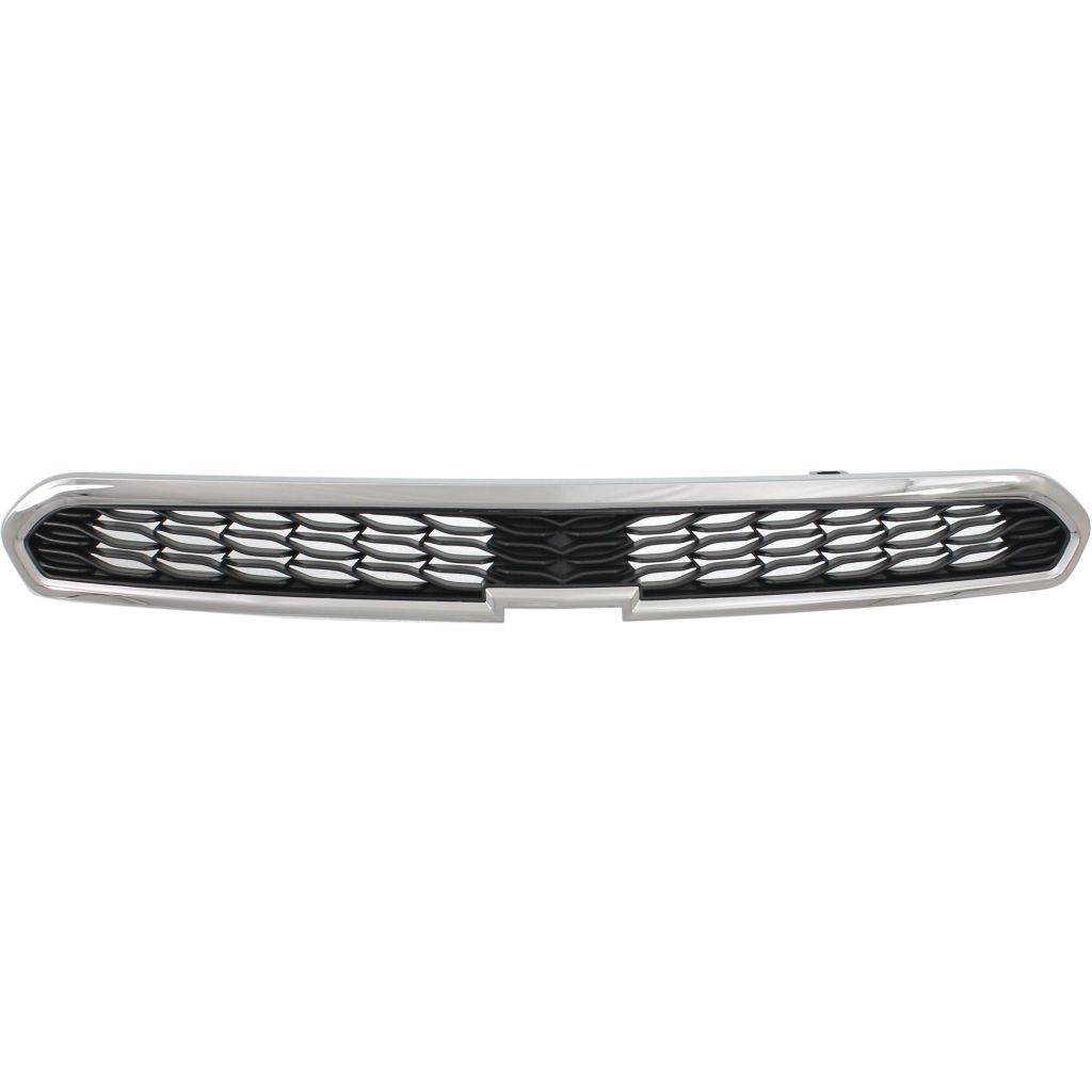 CHEVROLET SPARK GRILLE UPPER CHR/BLK (LS/1LT)(WO/FOG) OEM#95078754 2013-2015 PL#GM1200657