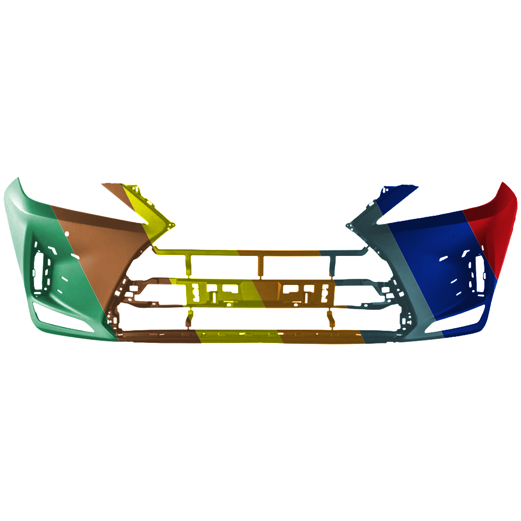 LEXUS RX 350/350L FRONT BUMPER COVER PRIMED (WO/WASHER)(W/SENSOR)(W/F-SPORT) OEM#521190E947 2020-2022 PL#LX1000381