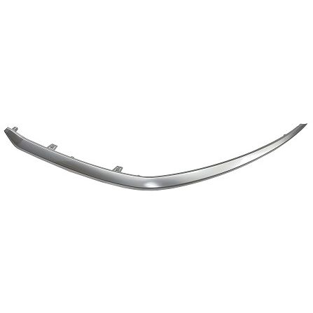 KIA FORTE SEDAN FRONT BUMPER UPPER MLDG LEFT (Driver Side) SATIN-CHROME (HEAD LAMP FILLER) OEM#863A7M7510 2022-2024 PL#KI1046111