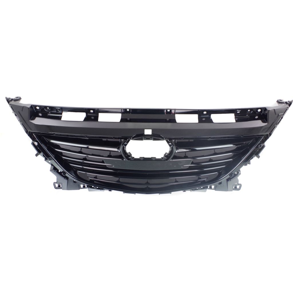 MAZDA MAZDA3 GRILLE GLOSS BLACK (W/ ADAPTIVE CRUISE) OEM#BJD350712D 2014-2016 PL#MA1200195