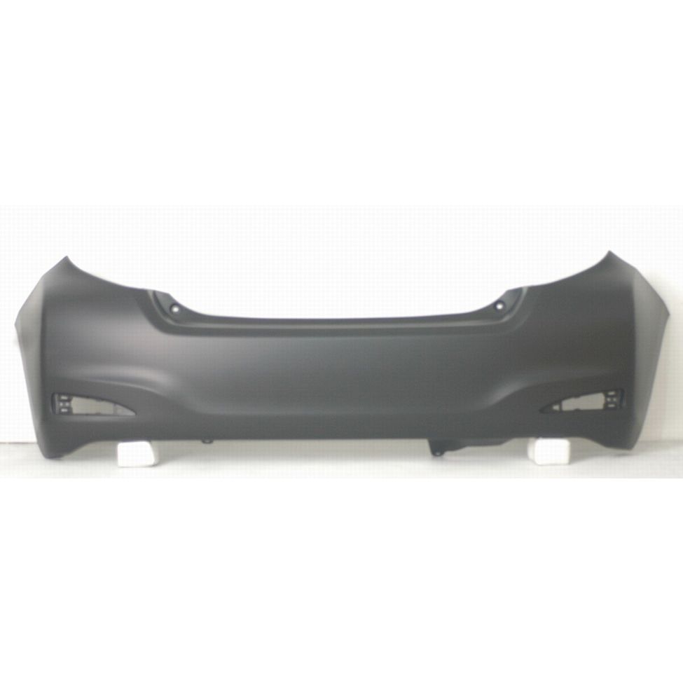 TOYOTA YARIS HATCHBACK(5DOORS) REAR BUMPER COVER PRIMED (CE/L/LE)(JAPAN)**CAPA** OEM#5215952966 2012-2014 PL#TO1100298C