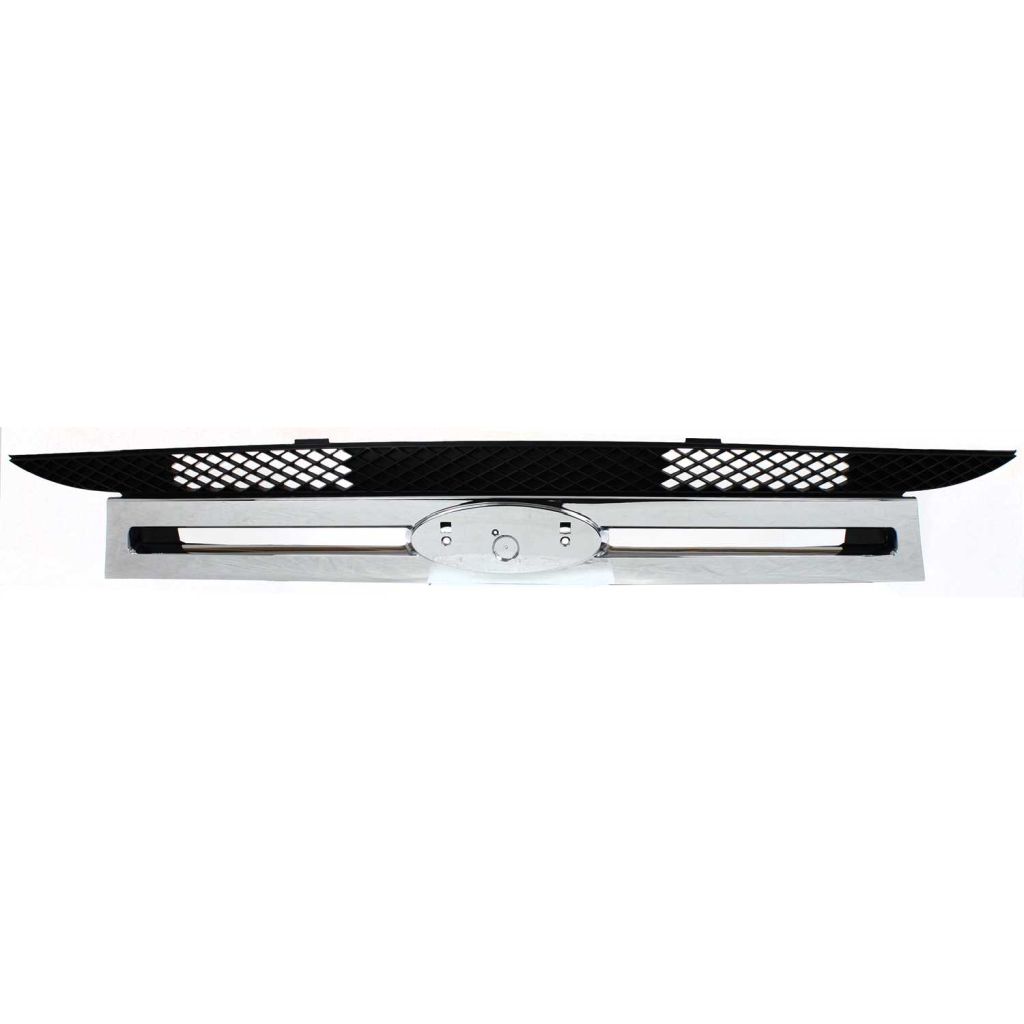 FORD FOCUS GRILLE CHROME/BLACK (SD)( EXC 10-11 SES MDL) OEM#8S4Z8200BA 2008-2011 PL#FO1200503
