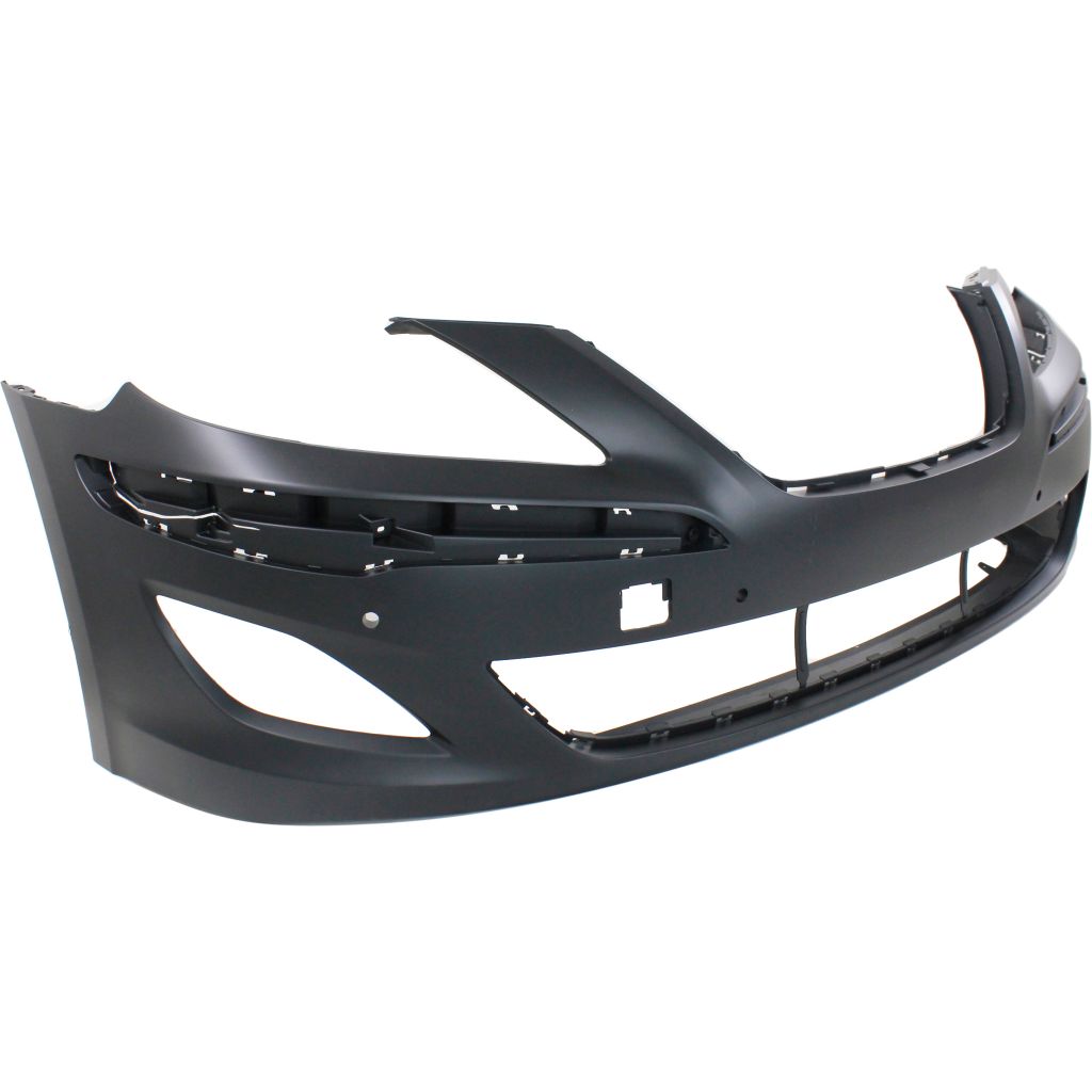 HYUNDAI GENESIS SEDAN FRONT BUMPER COVER PRIMED (W/ PARK ASSIST) **CAPA** OEM#865403M510 2011-2014 PL#HY1000198C