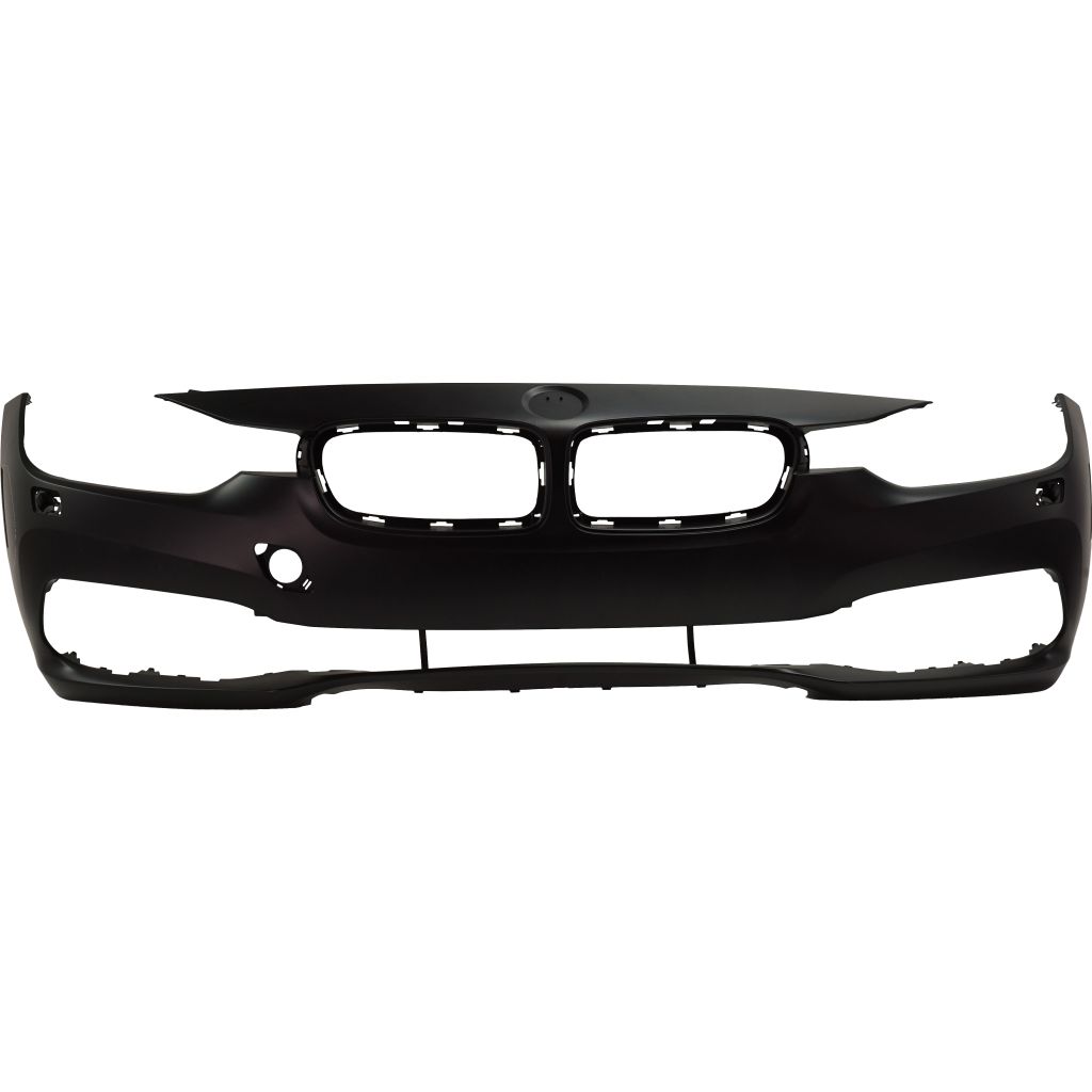BMW BMW 3 (WAGON) FRONT BUMPER COVER PRIMED W/WASHER WO/M SPORT (LUXURY) OEM#51117445133 2016-2019 PL#BM1000428