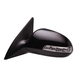 HYUNDAI ELANTRA WAGON (TOURING) DOOR MIRROR LEFT (Driver Side) PWR/HTD/SIGNAL (PTD) OEM#876102L660 2009-2012 PL#HY1320169