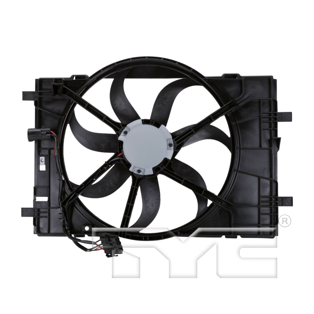 LINCOLN ZEPHYR RADIATOR & A/C FAN ASSEMBLY (SINGLE FAN) WO/MODULE OEM#7E5Z8C607A-PFM 2006 PL#FO3115172