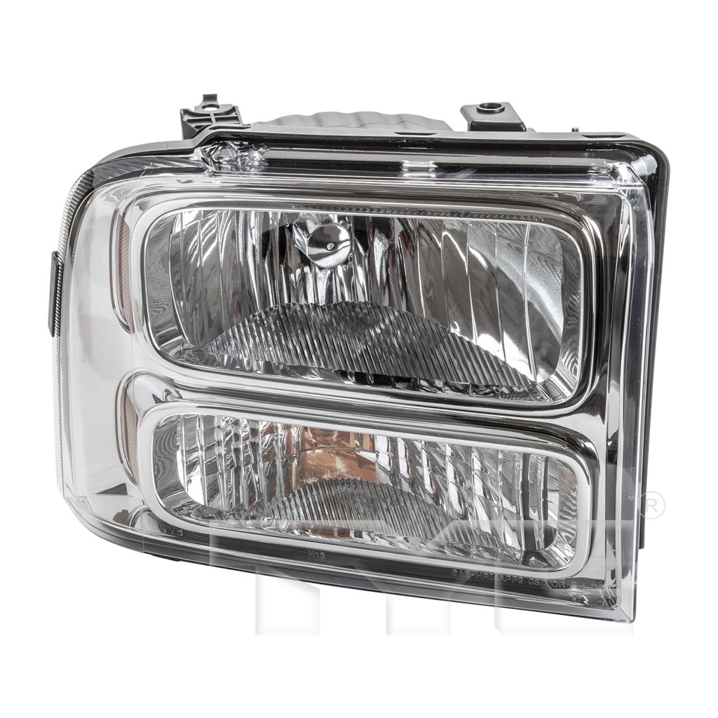 FORD TRUCKS & VANS FORD/PU (F250/350/450/550) Super Duty HEAD LAMP/PARK LAMP ASSEMBLY RIGHT (Passenger Side) (W/CHR HUSG)(COMPOSITE) OEM#6C3Z13008AB 2005-2007 PL#FO2503217