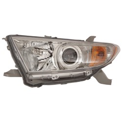 TOYOTA HIGHLANDER HEAD LAMP ASSEMBLY LEFT (Driver Side)**CAPA** OEM#811500E130 2011-2013 PL#TO2502208C
