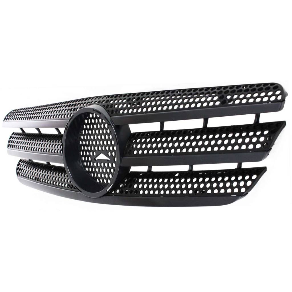 MERCEDES-BENZ ML-CLASS (163) GRILLE BLACK W/O Special Edition OEM#16388001857167 1998-2005 PL#MB1200139