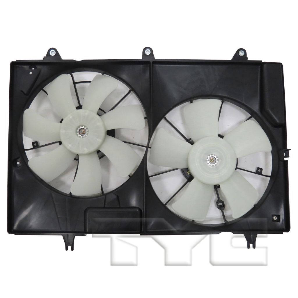 CADILLAC CTS/CTS-V RADIATOR & A/C FAN ASSY (2.8L/3.6L)(DUAL FAN) OEM#19129907-PFM 2003-2007 PL#GM3120106
