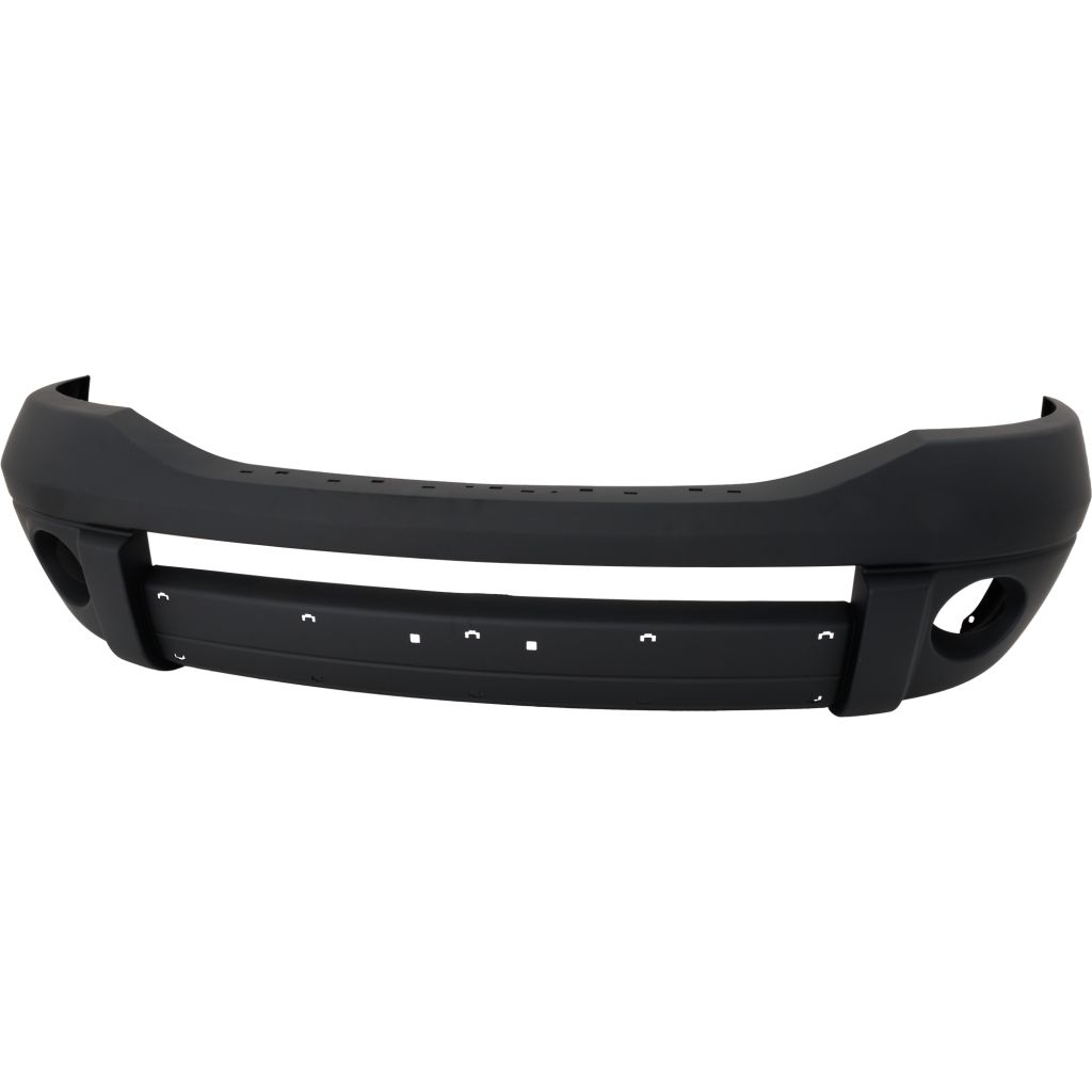 DODGE TRUCKS & VANS DODGE/PU ( R1500)(EXC Mega Cab ) FRONT BUMPER COVER PRIMED W/CHROME Insert(W/O CHROME Type)**CAPA** OEM#68001358AA 2006-2008 PL#CH1000872C