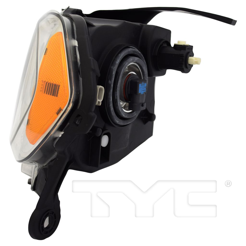 DODGE TRUCKS & VANS DURANGO HEAD LAMP ASSEMBLY LEFT (Driver Side) (HALOGEN)(CHR BEZEL)**CAPA** OEM#55079367AC 2011-2013 PL#CH2502228C
