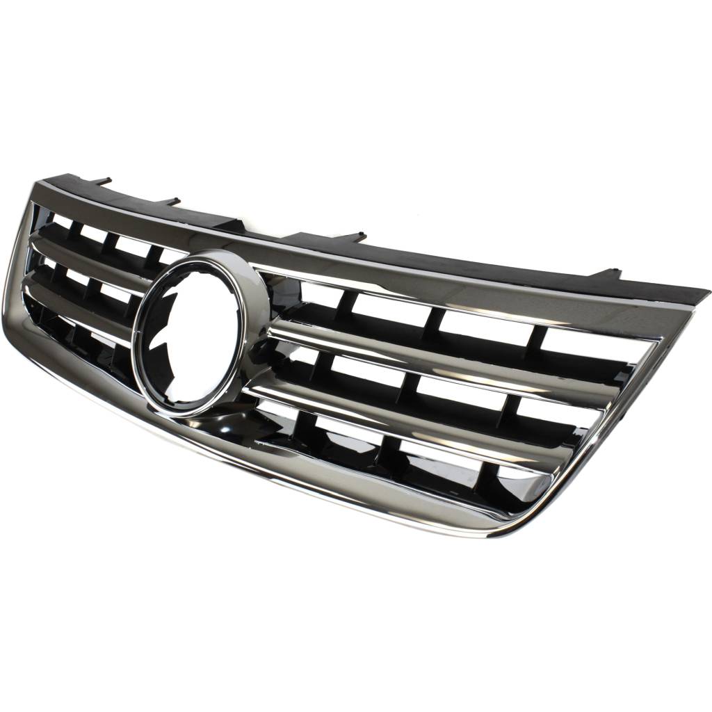 VOLKSWAGEN TOUAREG GRILLE BLACK (W/CHROME FRAME) OEM#7L6853651CB41 2004-2007 PL#VW1200143