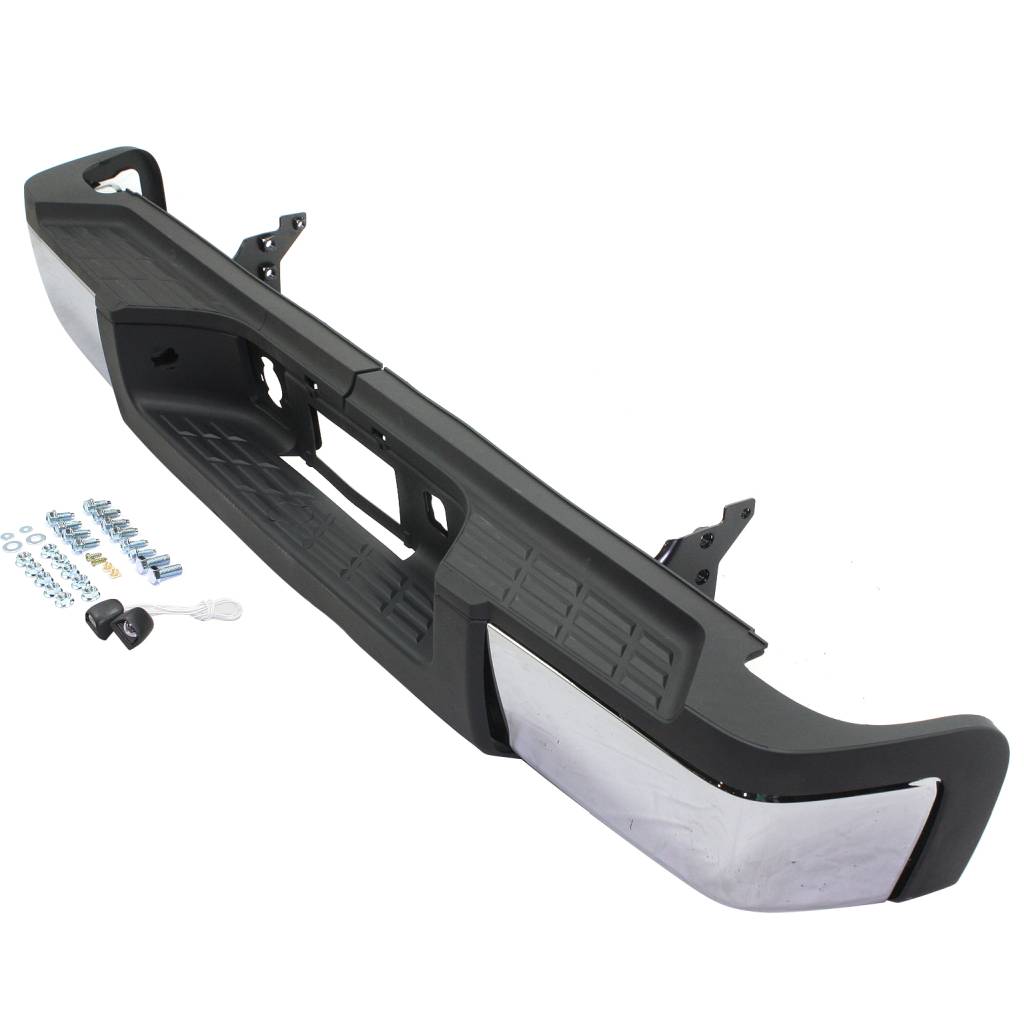 GM TRUCKS & VANS SILVERADO/PU 2500/3500 (CHEVY) STEP BUMPER ASSEMBLY CHR(SINGLE REAR WHEEL) (WO/SENSOR) OEM#22932801 2011-2014 PL#GM1103164