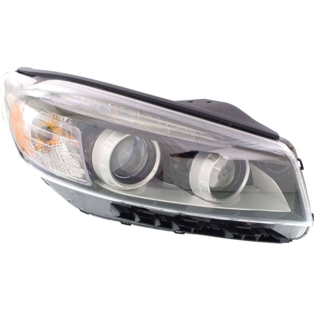 KIA SORENTO HEAD LAMP ASSY RIGHT (Passenger Side) (HALOGEN)(SX/LTD)(W/ JEWEL TYPE LED) OEM#92102C6010 2016-2018 PL#KI2503186