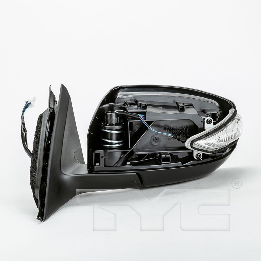 NISSAN(DATSUN) ALTIMA SEDAN DOOR MIRROR LEFT (Driver Side) PWR/NON-HTD/FOLD/SIGNAL (W/CVR) OEM#963023TH2A-PFM 2013-2018 PL#NI1320224