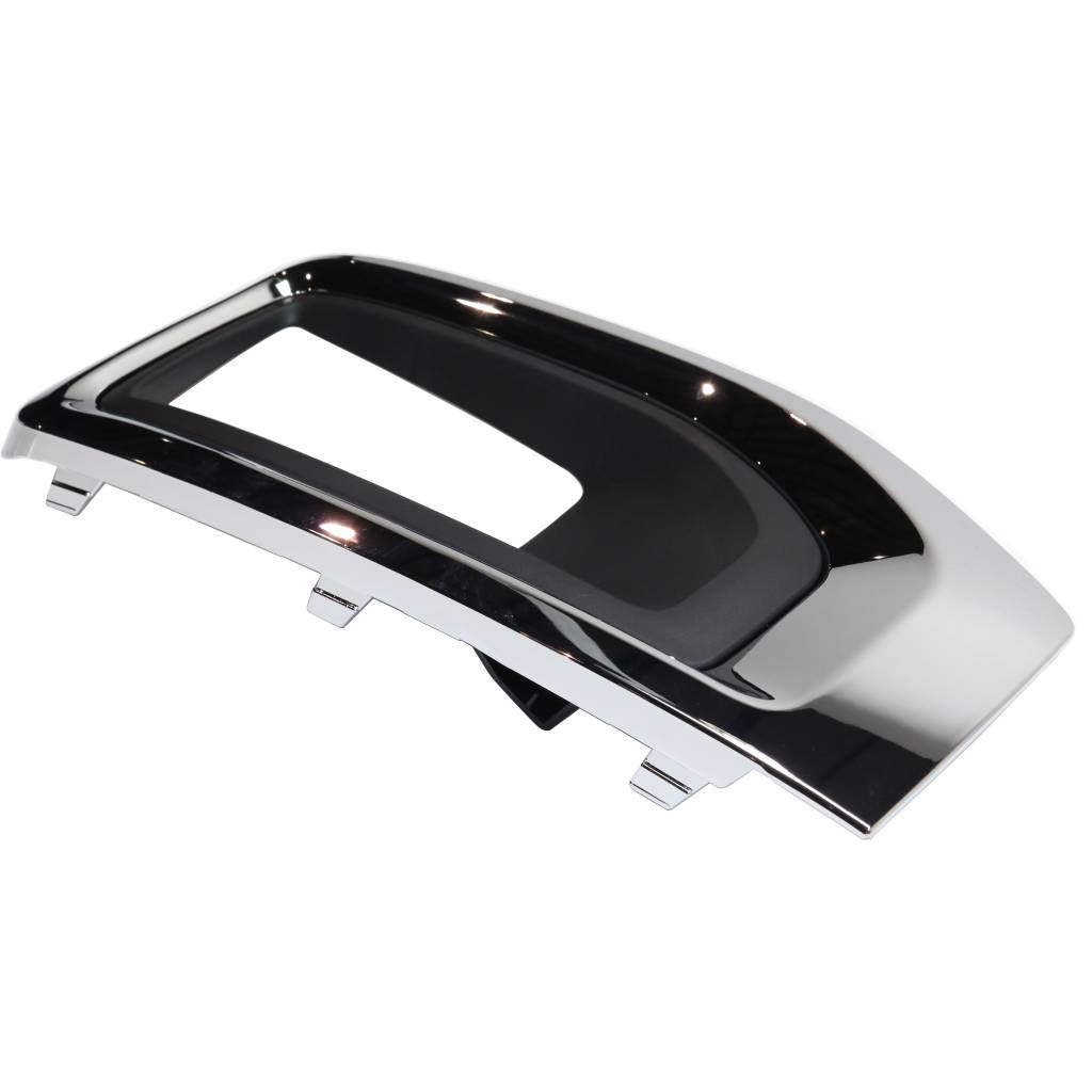GM TRUCKS & VANS YUKON DENALI/YUKON XL DENALI (GMC) FOG LAMP COVER RIGHT (Passenger Side) CHR/BLK OEM#22936427 2015-2020 PL#GM1039187