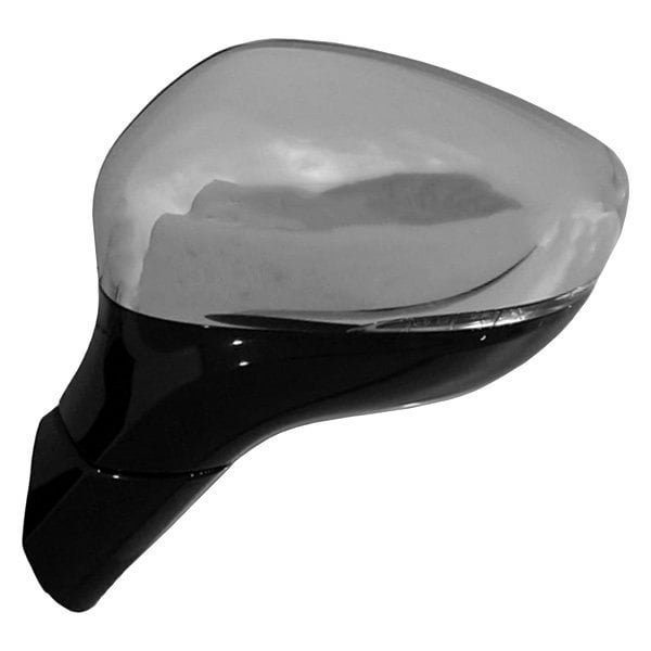 CHRYSLER PACIFICA DOOR MIRROR LEFT (Driver Side) (Driver Side) PWR/HTD/SIGNAL/M-FOLD (W/BSD)(WO/SVC)(CODE GUU/XR)(BLACK BASE)(CHROME) OEM#5RM191XRAE 2017-2019 PL#CH1320467