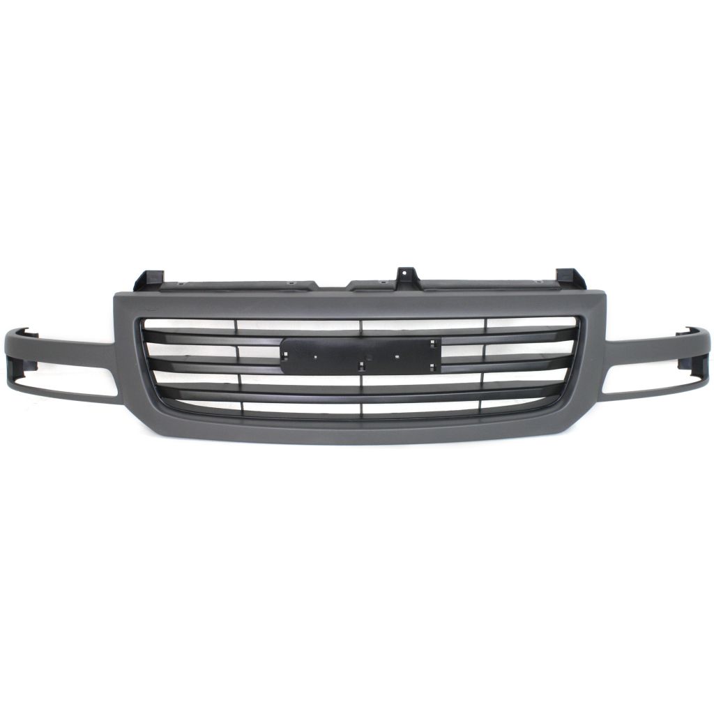 GM TRUCKS & VANS SIERRA/PU (GMC) (07 OLD STYLE) GRILLE GRAY/BLACK (1500/2500)(EXC C3 & Denali) OEM#19130790 2003-2007 PL#GM1200476