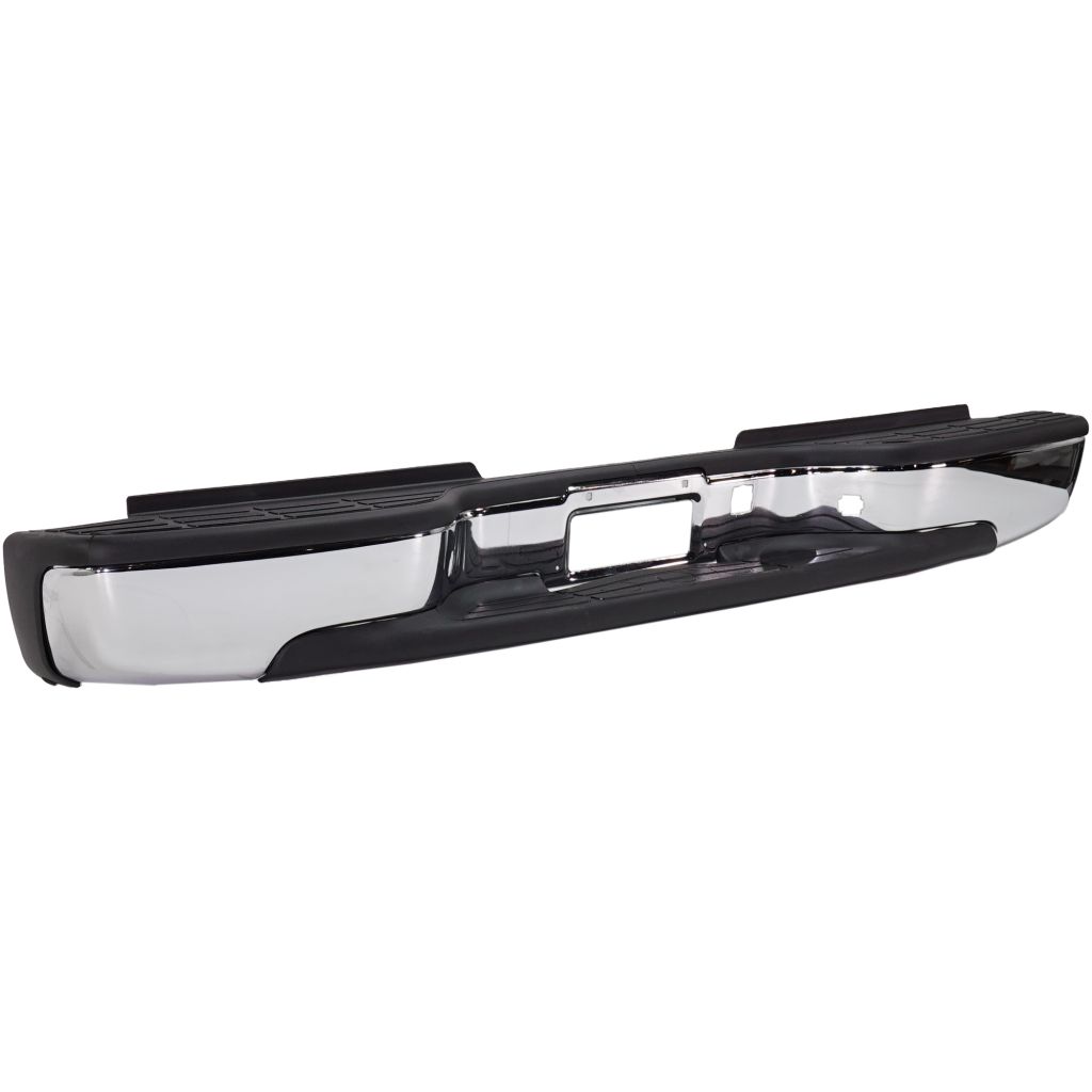 GM TRUCKS & VANS SIERRA/PU (GMC) (07 OLD STYLE) STEP BUMPER ASSEMBLY CHR(FLEETSIDE)(2500HD/3500) OEM#12473000-PFM 1999-2007 PL#GM1103129