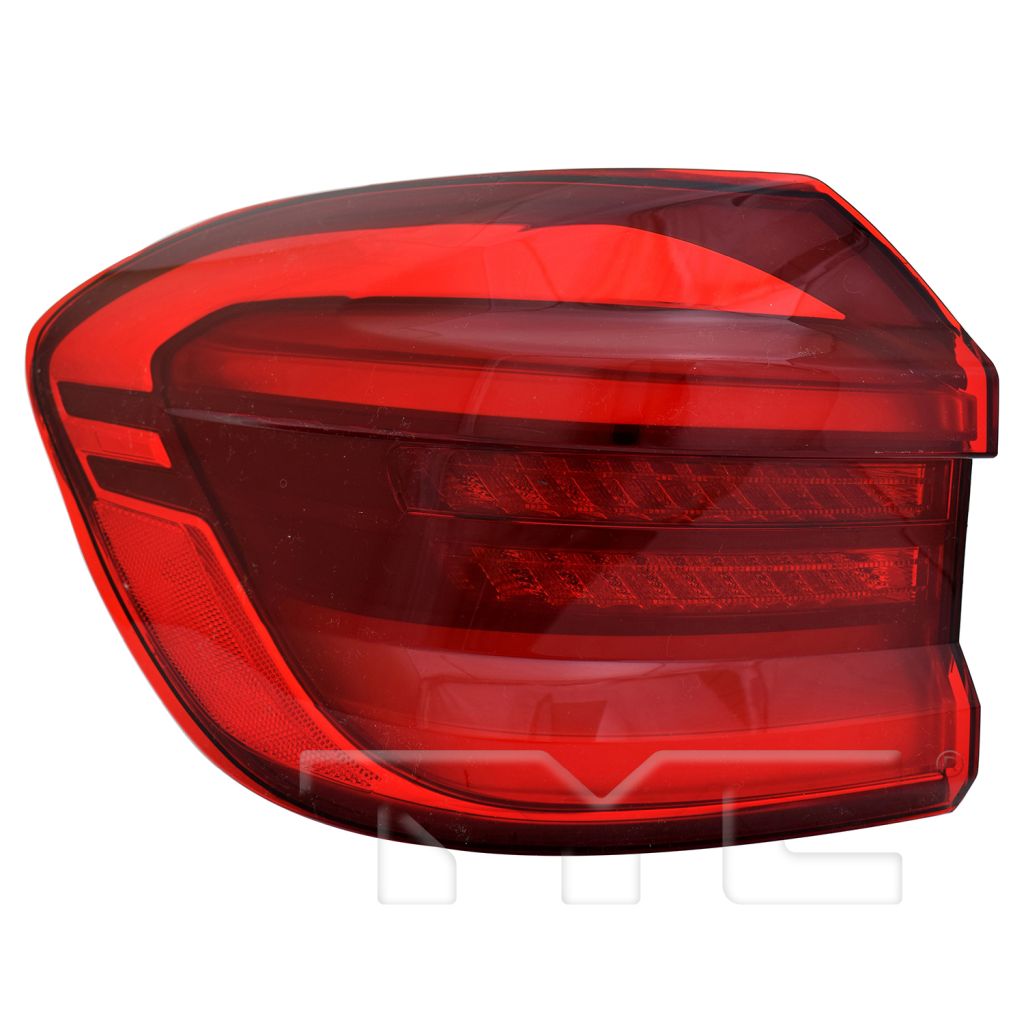 BMW BMW X3 TAIL LAMP ASSY LEFT (Driver Side) (OUTER)(LED)(W/ADAPTIVE HEAD LAMP)(WO/LOGO) OEM#63219853373 2018-2021 PL#BM2804136