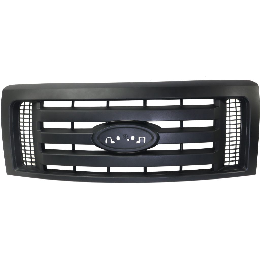 FORD TRUCKS & VANS FORD/PU (F150)(EXC SVT RAPTOR) GRILLE BLACK TEXTURE (XL MDL)(3 BAR)**CAPA** OEM#9L3Z8200A 2009-2012 PL#FO1200510C