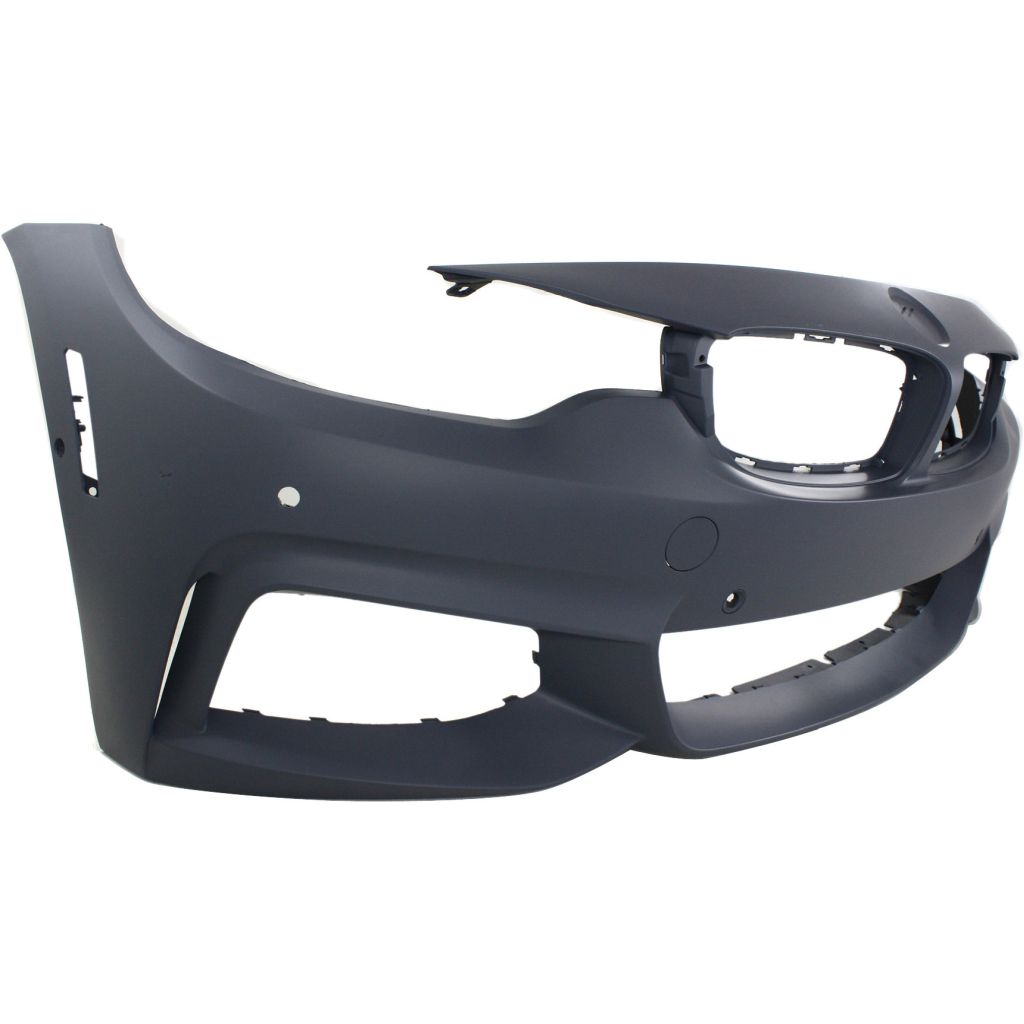 BMW BMW 4 (4DOORS/GRAN COUPE) FRONT BUMPER COVER PRIMED (W/M SPORT) WO/WASHER W/ PK SENSOR W/CAMERA OEM#51118061927 2015-2020 PL#BM1000338