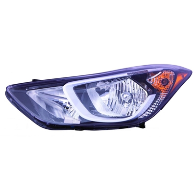 HYUNDAI ELANTRA SEDAN HEAD LAMP ASSY LEFT (Driver Side) (WO/LED) OEM#921013X280 2014-2016 PL#HY2502189