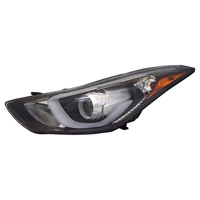 HYUNDAI ELANTRA SEDAN HEAD LAMP ASSY LEFT (Driver Side) (W/ LED)(USA) OEM#921013Y510 2014-2016 PL#HY2502186