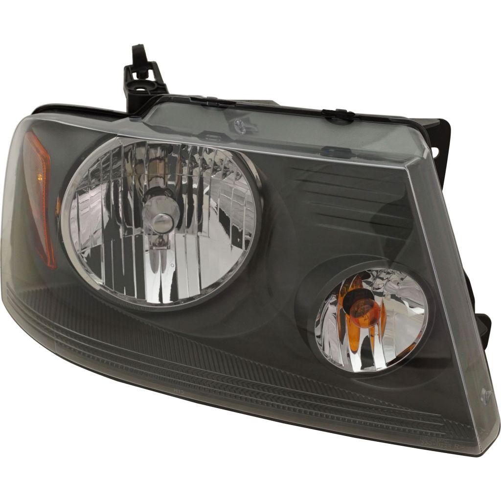 FORD TRUCKS & VANS FORD/PU (F150 EXC HERITAGE) HEAD LAMP ASSEMBLY RIGHT (Passenger Side) (W/O CHROME TRIM)(W/GRAY TRIM)**CAPA** OEM#7L3Z13008CA 2007-2008 PL#FO2503248C