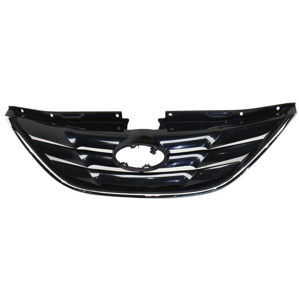 HYUNDAI SONATA ##GRILLE ASSEMBLY BLACK W/CHR OUTER MOLDING (GLS) OEM#863503S000 2011-2013 PL#HY1200162