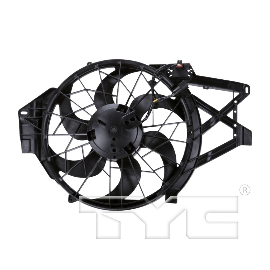 FORD MUSTANG RADIATOR & A/C FAN ASSY (4.6L)(SINGLE FAN) OEM#3R3Z8C607AA 2001-2004 PL#FO3115120