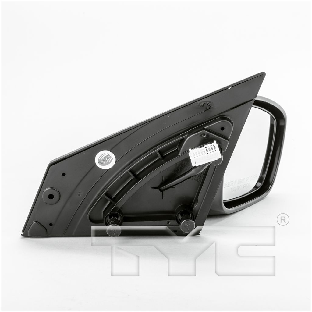 HYUNDAI SONATA DOOR MIRROR RIGHT (Passenger Side) POWER/HEATED (WO/SIGNAL) OEM#876203Q010 2011-2014 PL#HY1321166