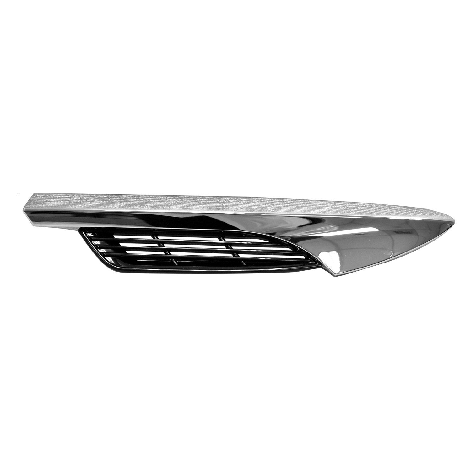 BUICK ENCLAVE FENDER VENT INSERT RIGHT (Passenger Side) CHROME/BLACK OEM#84358903 2018-2024 PL#GM1267102