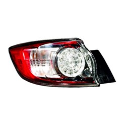 MAZDA MAZDA3 TAIL LAMP ASSY LEFT (Driver Side)(HB)(W/ LED TYPE) OEM#BBN851160D 2010-2013 PL#MA2800148