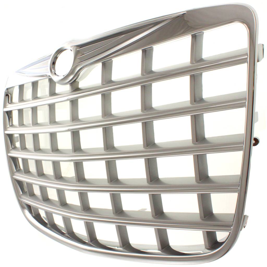 CHRYSLER 300 GRILLE CHR/SLV (5.7L/6.1L) OEM#4805928AC 2005-2010 PL#CH1200276