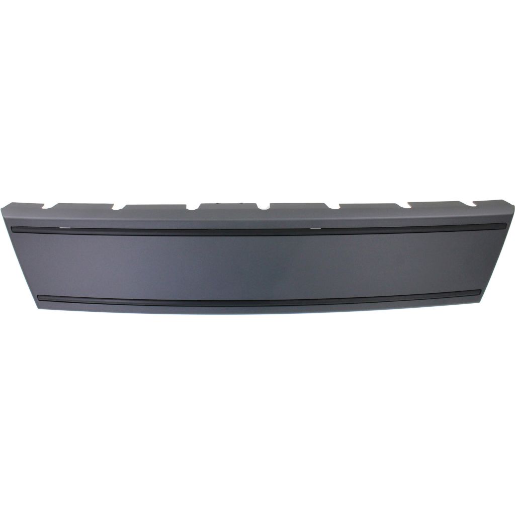 AUDI S5 CABRIO FRONT BUMPER LICENSE PLATE BAR PTD-BLACK WO/LICENSSE PLATE MOUNT OEM#8K0807287A3FZ 2010-2012 PL#AU1068103