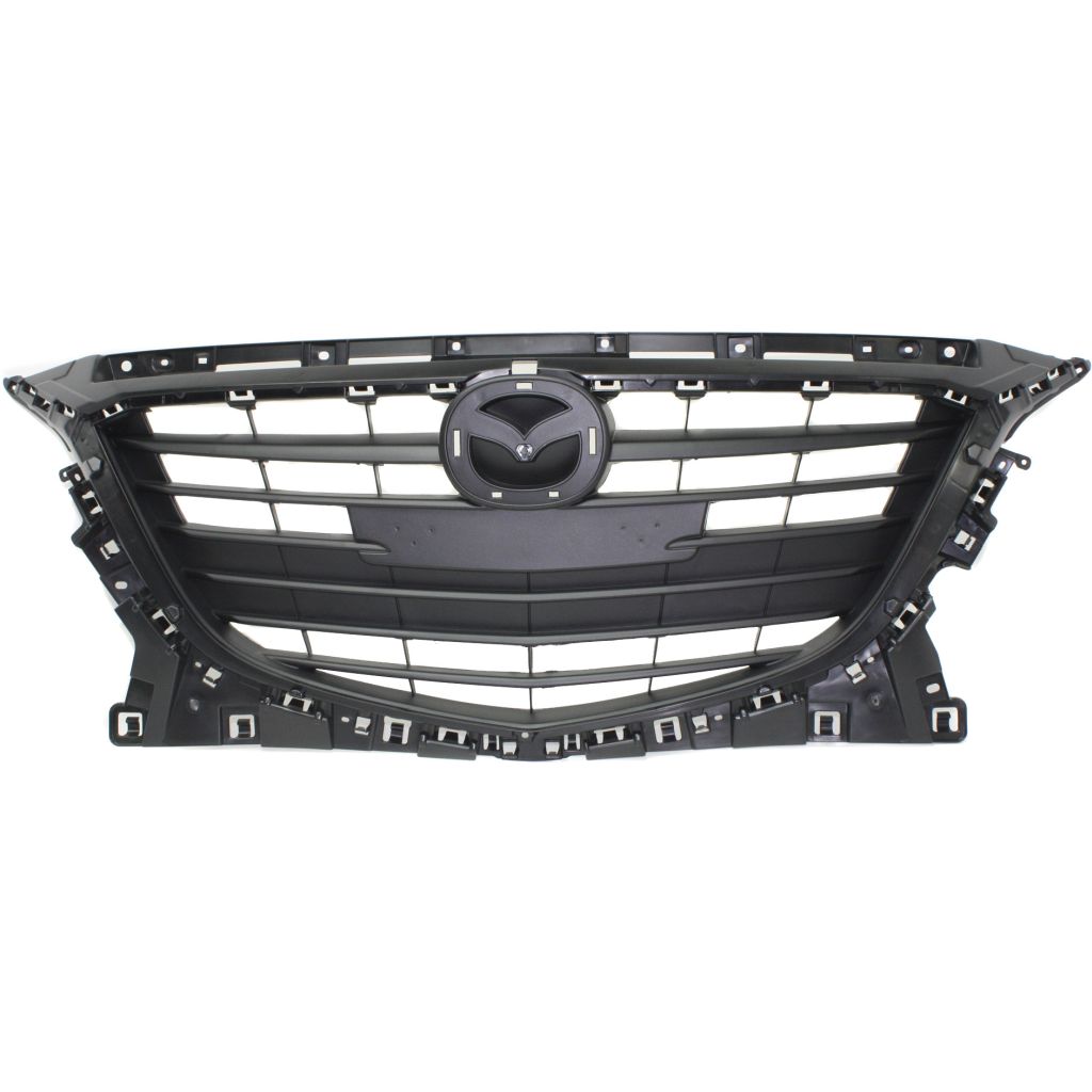 MAZDA MAZDA3 GRILLE FLAT BLACK OEM#BJS750712 2014-2016 PL#MA1200197
