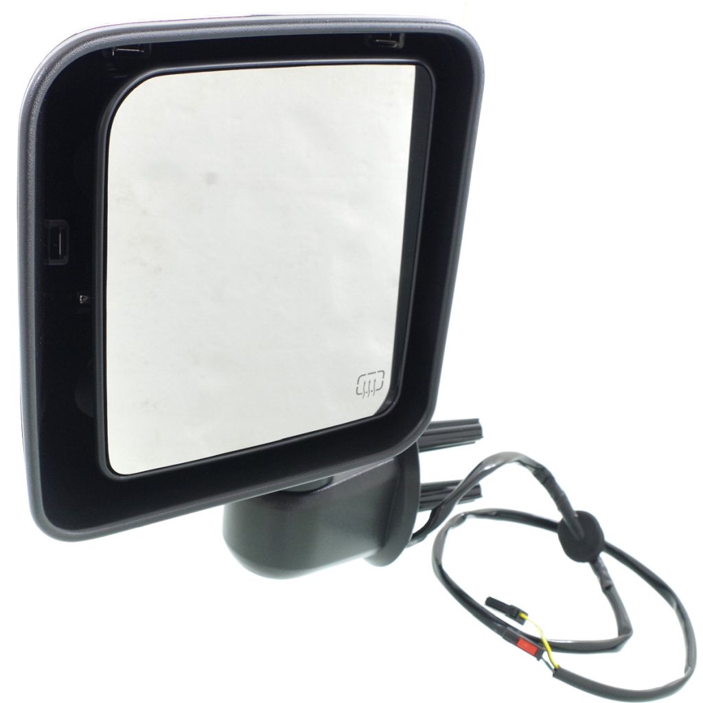 JEEPVEHICLE WRANGLER (JK) DOOR MIRROR LEFT (Driver Side) PWR/HTD (CHROME) OEM#68249845AC 2015-2018 PL#CH1320391