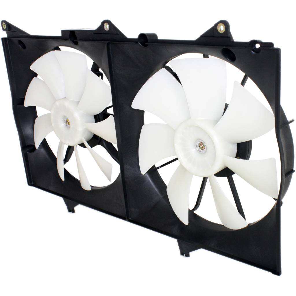 TOYOTA SOLARA RADIATOR & A/C FAN ASSY (V6)(USA BUILT)(DUAL FAN) OEM#163630A180-PFM 2004-2006 PL#TO3115129