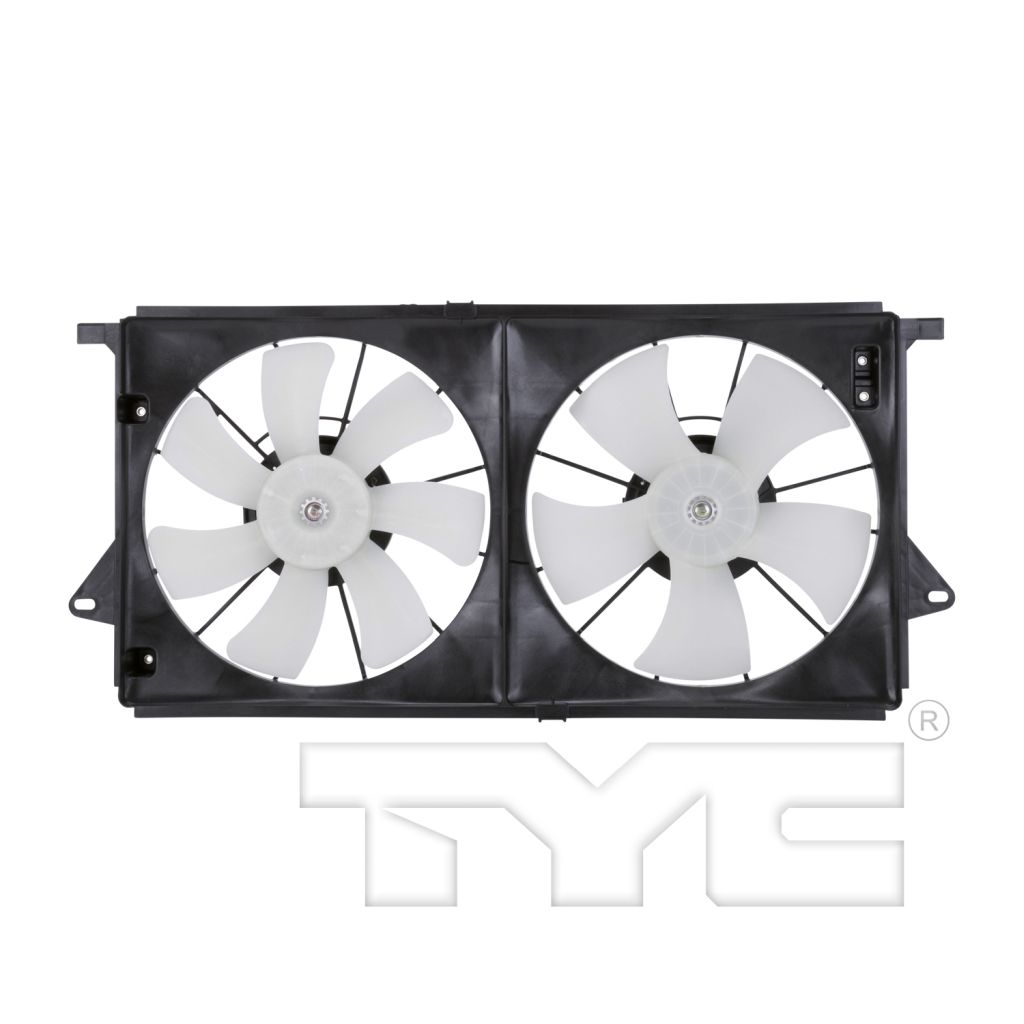 CADILLAC DTS RADIATOR & A/C FAN ASSY (DUAL FAN) OEM#21999691-PFM 2006-2011 PL#GM3115189